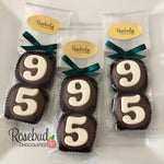 8 Sets #95 Chocolate Covered Oreo Cookie Candy Party Favors 95th Birthday