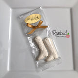 12 COWBOY BOOTS Chocolate Candy Western Country Birthday Party Favors