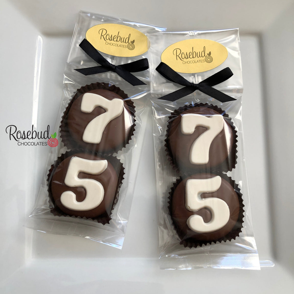 Number One Choklet Numbers – Rosebud Chocolates