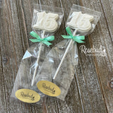 15th Birthday Set of 12 Chocolate Lollipops #15 Party Favors
