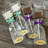 15th Birthday Set of 12 Chocolate Lollipops #15 Party Favors