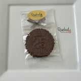 12 NUMBER TWENTY-FIVE #25 Chocolate Decorative Floral Party Favors 25th Birthday Anniversary