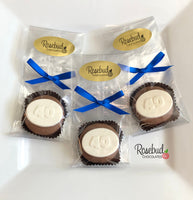 12 NUMBER FORTY Chocolate Covered Oreo Cookie 40th Candy Party Favors