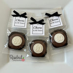12 #80 Chocolate Covered Oreo Cookie CHEERS to 80 Years 80th Birthday Party Favors