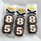 8 Sets #85 Chocolate Covered Oreo Cookie Candy Party Favors 85th Birthday
