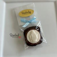 12 Round Assorted RELIGIOUS Chocolate Covered Oreo Cookie Religious Favors