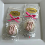 BALLET SLIPPERS Set of 12 Chocolate Oreo Cookie Favors