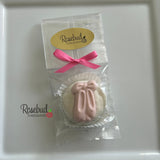BALLET SLIPPERS Set of 12 Chocolate Oreo Cookie Favors