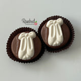 BALLET SLIPPERS Set of 12 Chocolate Oreo Cookie Favors