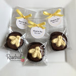 12 BUMBLE BEE Chocolate Covered Oreo Cookie Party Favors Personalized Tags