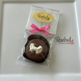 12 BOW Chocolate Covered Oreo Cookie Candy Birthday Party Favors