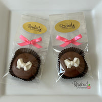 12 BOW Chocolate Covered Oreo Cookie Candy Birthday Party Favors