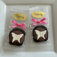 12 BUTTERFLY Chocolate Covered Oreo Cookie Candy Party Favors