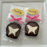 12 BUTTERFLY Chocolate Covered Oreo Cookie Candy Party Favors