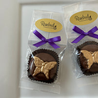 12 BUTTERFLY Chocolate Covered Oreo Cookie Candy Party Favors