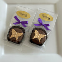 12 BUTTERFLY Chocolate Covered Oreo Cookie Candy Party Favors