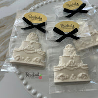 12 CAKE Chocolate Candy Party Favors