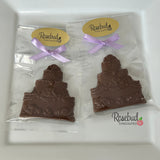 12 CAKE Chocolate Candy Party Favors