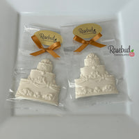12 CAKE Chocolate Candy Party Favors