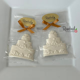 12 CAKE Chocolate Candy Party Favors