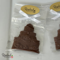 12 CAKE Chocolate Candy Party Favors