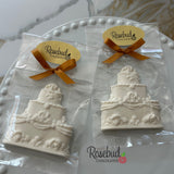 12 CAKE Chocolate Candy Party Favors