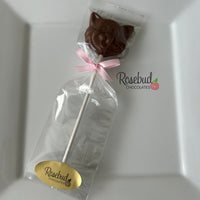 12 Kitty CAT Chocolate Lollipops Candy Party Favors