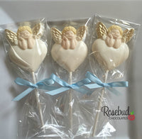 12 ANGEL CHERUB Chocolate Religious Candy Party Favors