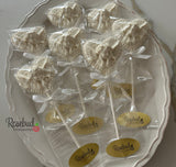 CHERUB Set of 12 Chocolate Lollipop Candy Favors