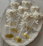 CHERUB Set of 12 Chocolate Lollipop Candy Favors
