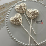CHERUB Set of 12 Chocolate Lollipop Candy Favors