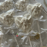 CHERUB Set of 12 Chocolate Lollipop Candy Favors