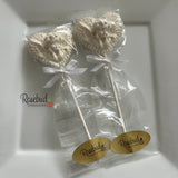 CHERUB Set of 12 Chocolate Lollipop Candy Favors