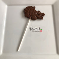 12 ALLIGATOR CROCODILE Chocolate Lollipops Candy Animal Party Favors