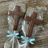 CROSS Cube Set of 12 Chocolate Lollipops Party Favors