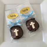 12 CROSS Chocolate Covered Oreo Cookie Religious Candy Party Favors
