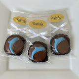 12 DOLPHIN Chocolate Covered Oreo Cookie Candy Party Favors