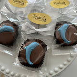 12 DOLPHIN Chocolate Covered Oreo Cookie Candy Party Favors