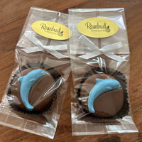 12 DOLPHIN Chocolate Covered Oreo Cookie Candy Party Favors