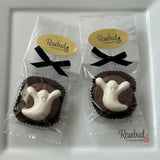 GHOST & BOO Set of 12 Chocolate Oreo Cookie Favors