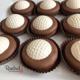 GOLF BALL Box of 9 Chocolate Oreo Cookies Gift