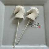 HORSE Set of 12 Chocolate Lollipops Party Favors