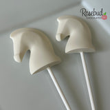 HORSE Set of 12 Chocolate Lollipops Party Favors