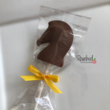 HORSE Set of 12 Chocolate Lollipops Party Favors