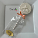 12 HUMMINGBIRD Chocolate Lollipops Candy Party Favors