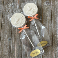 12 HUMMINGBIRD Chocolate Lollipops Candy Party Favors