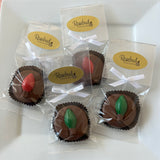 12 LIGHT BULB Chocolate Covered Oreo Cookie Candy Christmas Holiday Party Favors