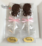 12 LION Chocolate Lollipop Candy Party Favors