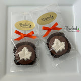 MAPLE LEAF Set of 12 Chocolate Oreo Cookie Party Favors