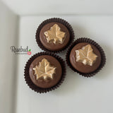 MAPLE LEAF Set of 12 Chocolate Oreo Cookie Party Favors